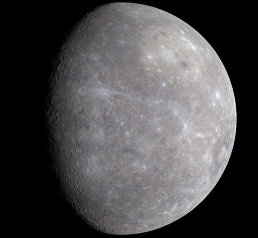 MESSENGER first flyby outbound